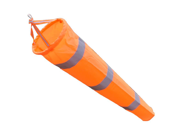 Additional Image of Aviation Wind Sock Orange 20 x 80cm [CLICK TO VIEW]
